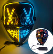 EL Halloween Colorful Mask Dance Equipment