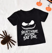 Halloween Black Short Sleeve T-Shirt Trousers