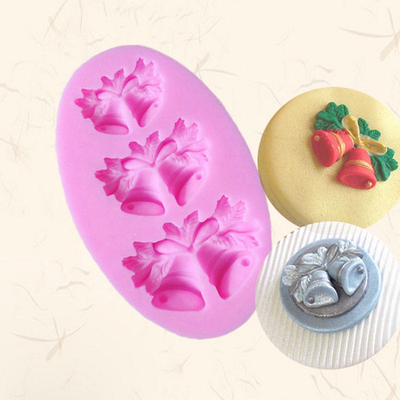 Halloween Christmas Bell Silicone Mold Baking Tools