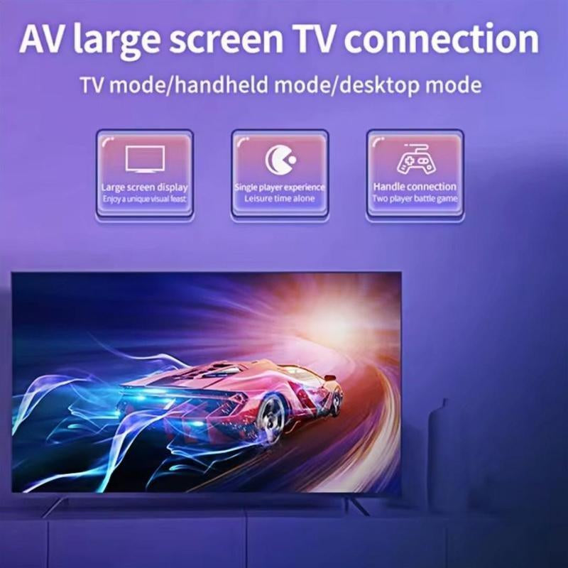 (Pocket Gaming) X9 Handheld Game Console, Portable Game Console, Suitable for Home and Travel, Protective Case, Gaming Products, Controller Grip, Durable Joystick Protection Rechargeable