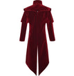 Gothic Autumn And Winter Europe And The United States Halloween COS Clothing Jacket Stand Collar Retro Jacket