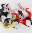 Halloween Ghost Festival Decoration Headdress Dance Party Props Large Horn Headdress
