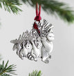 Christmas Pure Tin Christmas Tree Ornaments