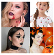 Contrasting Color Trend Fashion Earrings Simple And Funny Halloween