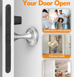 Door Stoppers Magnetic Door Catch, Stainless Steel Magnetic Door Stop 2 Pack, Double-Sided Adhesive Tape, No Drilling, Screws for Stronger Mount, Holder Your Door Open for Wide Doors