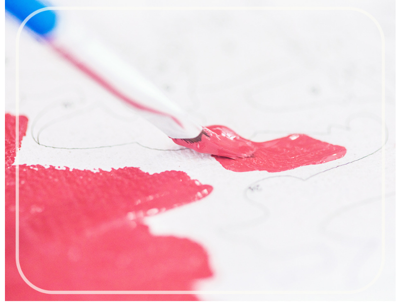 Scary Mountains-Halloween DIY Paint Numbering Kit