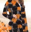 Halloween Theme Printed Coat Small Cardigan