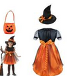 Halloween child witch costume