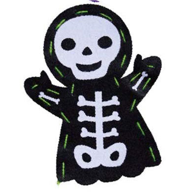 Halloween Diy Ghost Hand Puppet Pumpkin Witch Toy Handmade Material Package