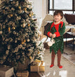 Christmas Kids Clothes Cute Sequin Elf Costumes