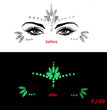 Halloween Ghost Face Crystal Diamond Sticker Diamond Luminous
