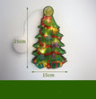 LED Suction Cup Window Hanging Lights Christmas Decoration