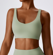 Nude Feel Hip Lifting Yoga High Waist Bootcut Casual Sports Pants And Vest