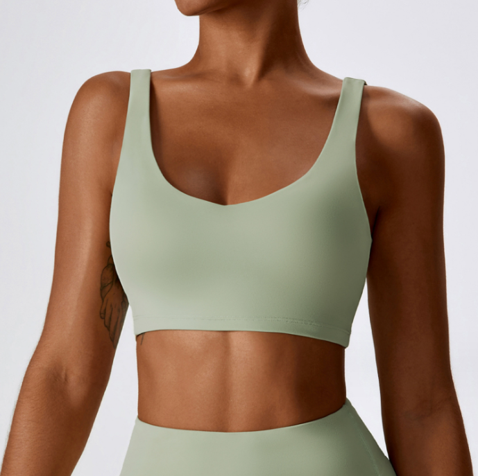 Nude Feel Hip Lifting Yoga High Waist Bootcut Casual Sports Pants And Vest