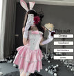 Halloween Cute Rabbit Large Maid Nightgown