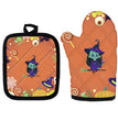 Halloween Custom Funny Pumpkin Insulated Gloves