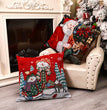 Christmas Square Pillow Cover Home Christmas Decorations