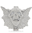 Halloween Crystal Women's Bag Skull Bat
