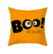 New Product Halloween Pillowcase Pumpkin Letter Fly Velvet Pillow Cushion Cover