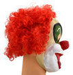 Halloween Funny Red Hair Clown Mask Masquerade Party Dress Up Props