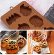 Fashion Halloween Pumpkin Ghost Chocolate Mold