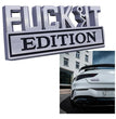 Fvck It Edition 3D Emblem Sticker Badge, Funny Decals for Car, Truck, SUV, Motorcycle