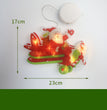 LED Suction Cup Window Hanging Lights Christmas Decoration