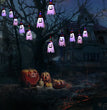 Halloween Holiday Decoration Lanterns Cloth Art Ghost Halloween String Lights