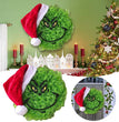 Christmas Wreath Grinch Front Door
