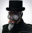 Domineering plague long beak doctor mask halloween