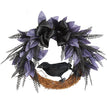 Halloween Bowknot Crow Garland Door Hanging