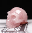 3 Inch Natural Crystal Skull Carved Halloween Decorative Ornament