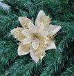 Christmas day gold powder Christmas flower