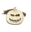 Large Halloween Decoration Graffiti Painted Wooden Pendant