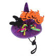 Dogs Cats Halloween Hats Pumpkin Headgear