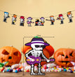 Halloween Jack-o-lantern Spider Web Pull Flag