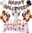 Halloween Balloon Set Blood Color Banner Ghost Package Ghost Festival Party Decoration