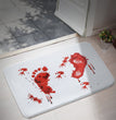 Halloween Bloodstain Print Bedroom Living Room Rug