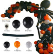 Latex Halloween Irregular Balloon Chain Ghost Festival Theme Package