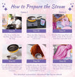 Yoni Steam Herbs - 100% Natural Vaginal Steam, 10 Yoni Herbs Aurora Bliss Blend with Filter Bag | Soothe. Rejuvenate. Heal (2-4 Steams)