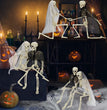 Halloween Skull Skeleton Simulation Body Plastic Decoration Props