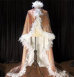 White Christmas Performance Dress Trailer Set