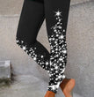 Floral Print Slim Fit Skinny Bootcut Trousers Women's Clothing