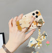 Autumn Leaves And Flowers With Bow Silk Scarf Phone Cases