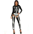 Halloween Cosplay Costume Skull Zombie Uniform
