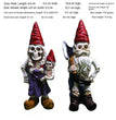 Micro Landscape Scene Decorations Resin Crafts Creative Personality Halloween Skull Dwarf Ornaments