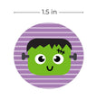8 Kinds Of Cartoon Spider Bat Hat Halloween Stickers Tags