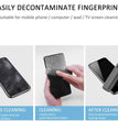 2 In 1 Phone Computer Screen Cleaner Kit For Screen Dust Removal Microfiber Cloth Set