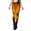 European And American Women's Halloween Dark Style Printed Leggings