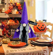 Halloween Decoration Black Witch Cloak Hat Bottle Cover